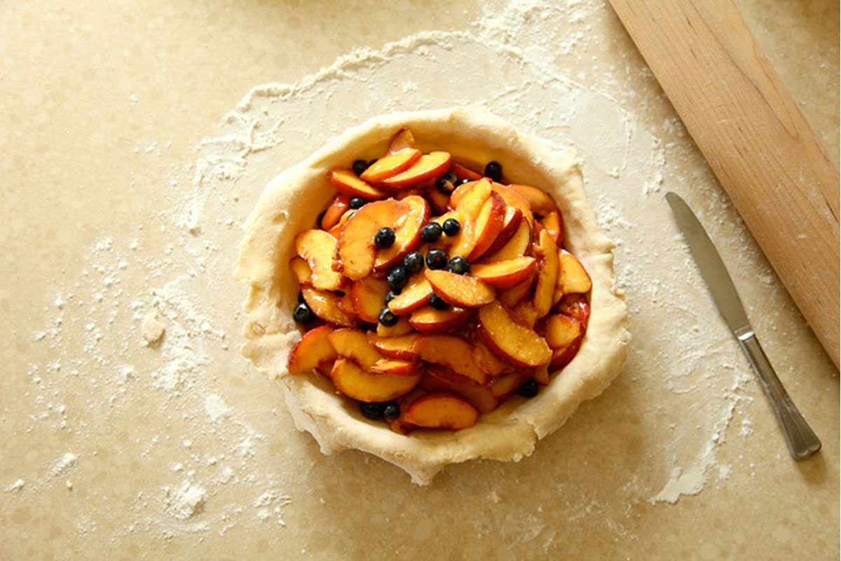 Peach Blueberry Pie Recipe