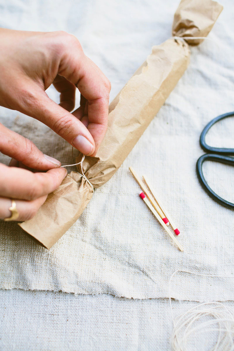 DIY: Holiday Fire Starters with Moon Canyon