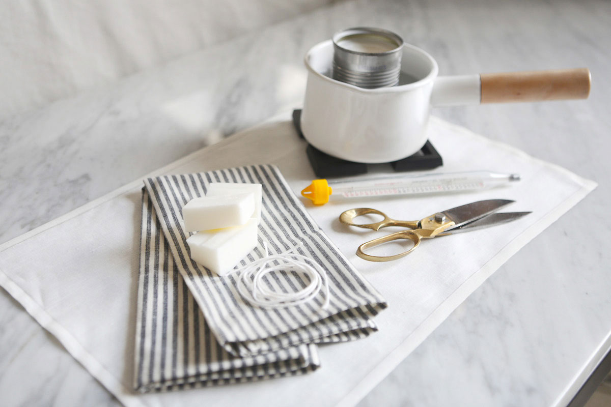 DIY HandDipped Birthday Candles Living Rip & Tan