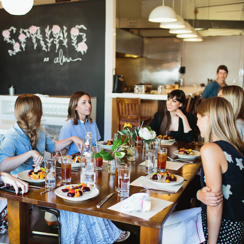 Spring Entertaining: A Vegetarian Tasting Menu at Alma