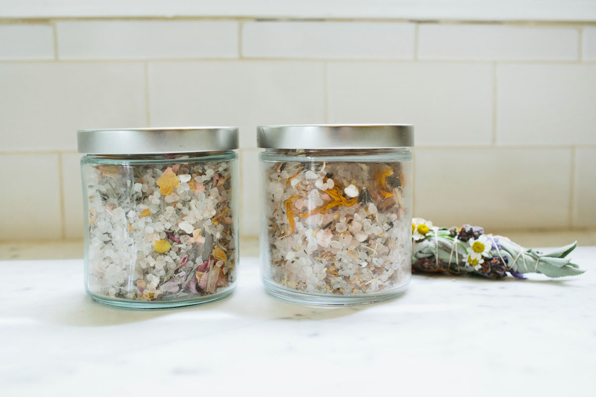 DIY: Floral Bath Salts 2