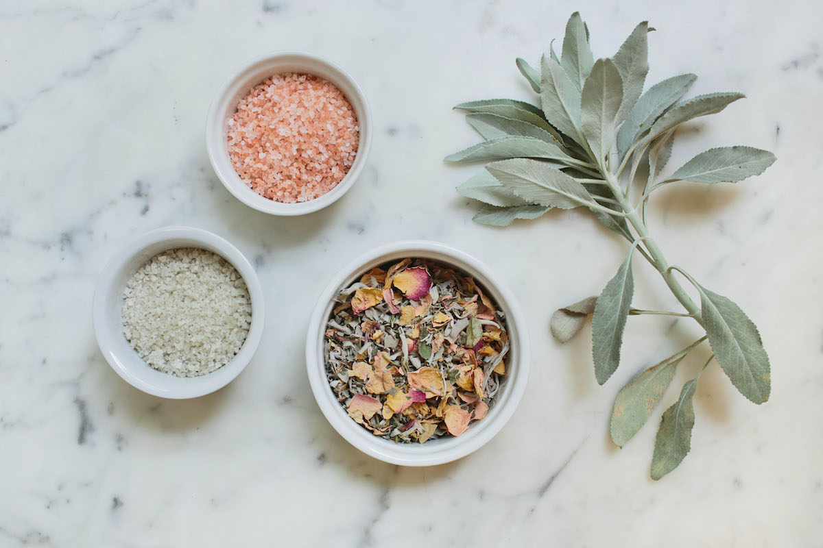 DIY: Floral Bath Salts 3