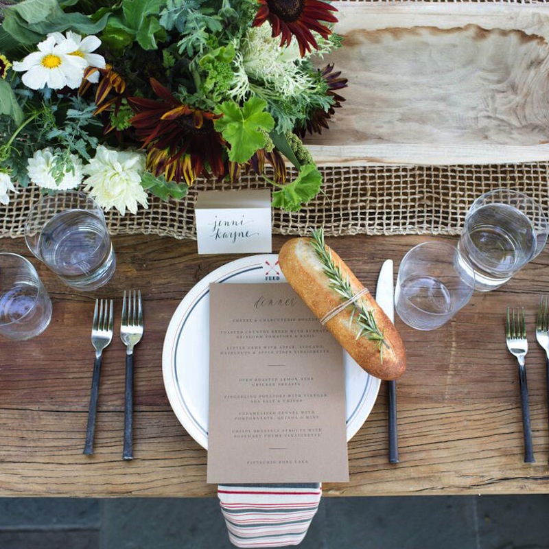Autumn Entertaining: A FEED Supper with Lauren Bush Lauren - The Menu
