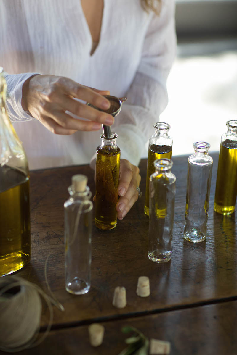 For Your Guests: An Herb-Infused Olive Oil