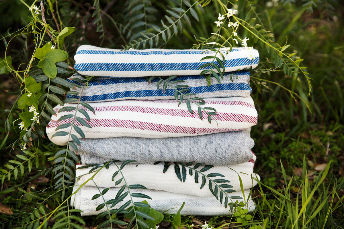 Everyday Cotton Throw  Swans Island Company - Woven in Maine