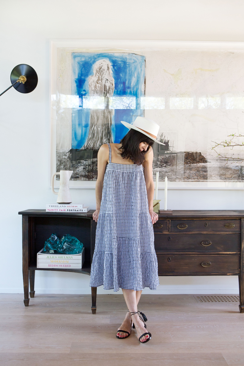 Two Fresh Takes on Gingham, Styled by Athena Calderone