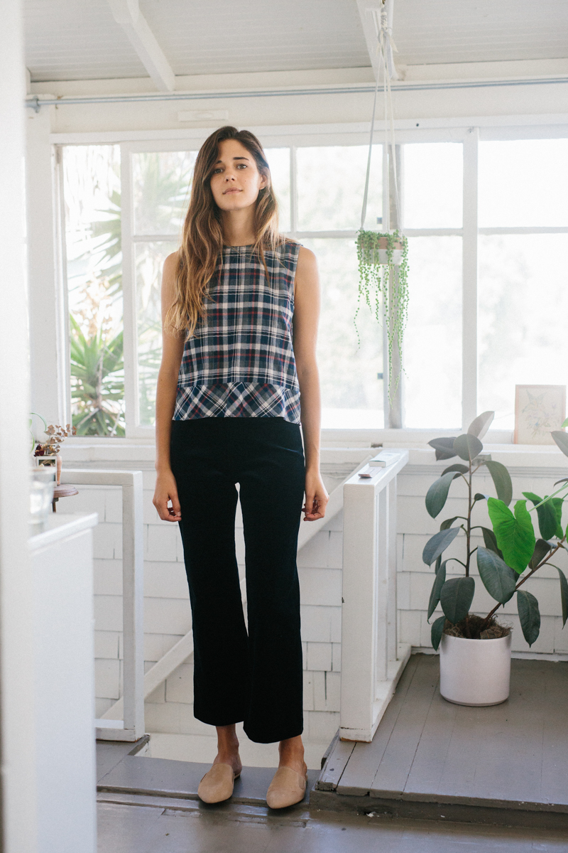 Two Timeless Takes on Plaid, Styled by Ally Walsh