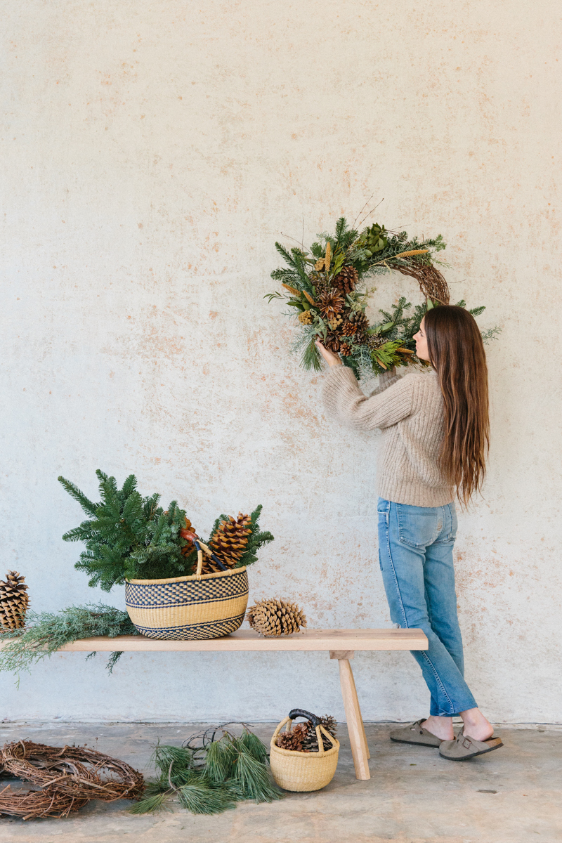 Holiday Wreaths by Moon Canyon, Now Available at Jenni Kayne