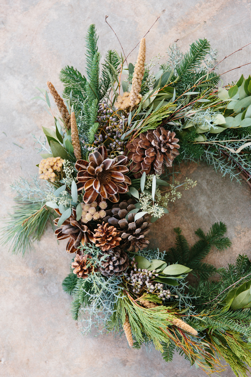 Holiday Wreaths by Moon Canyon, Now Available at Jenni Kayne
