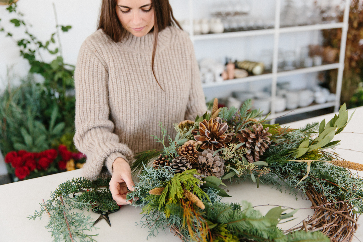 Holiday Wreaths by Moon Canyon, Now Available at Jenni Kayne 0