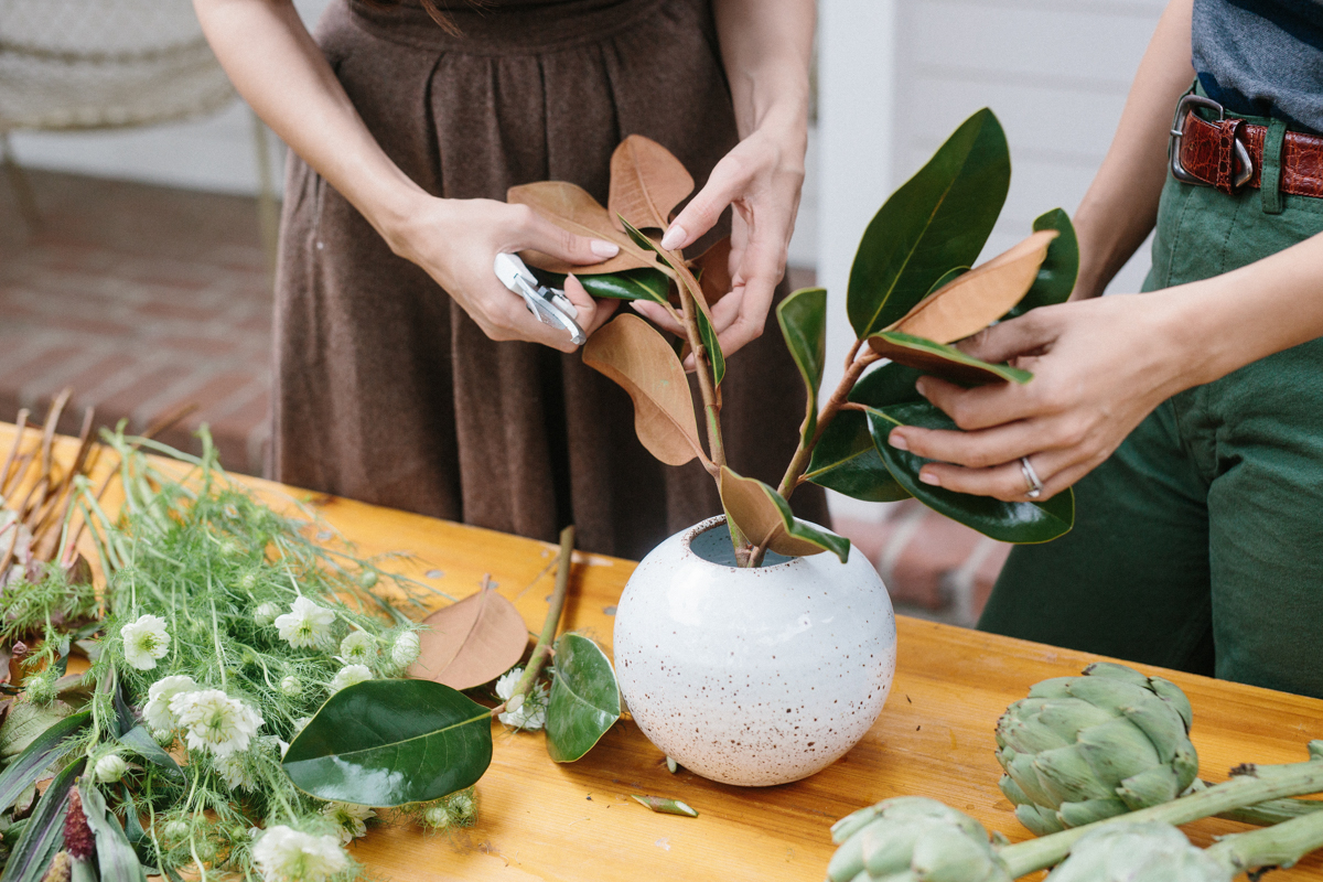 A Thanksgiving Floral Arrangement by Yasmine Mei 0