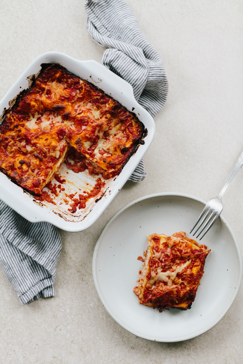 A Simplified Lasagna Recipe by Julia Turshen | Food & Drink | Rip & Tan