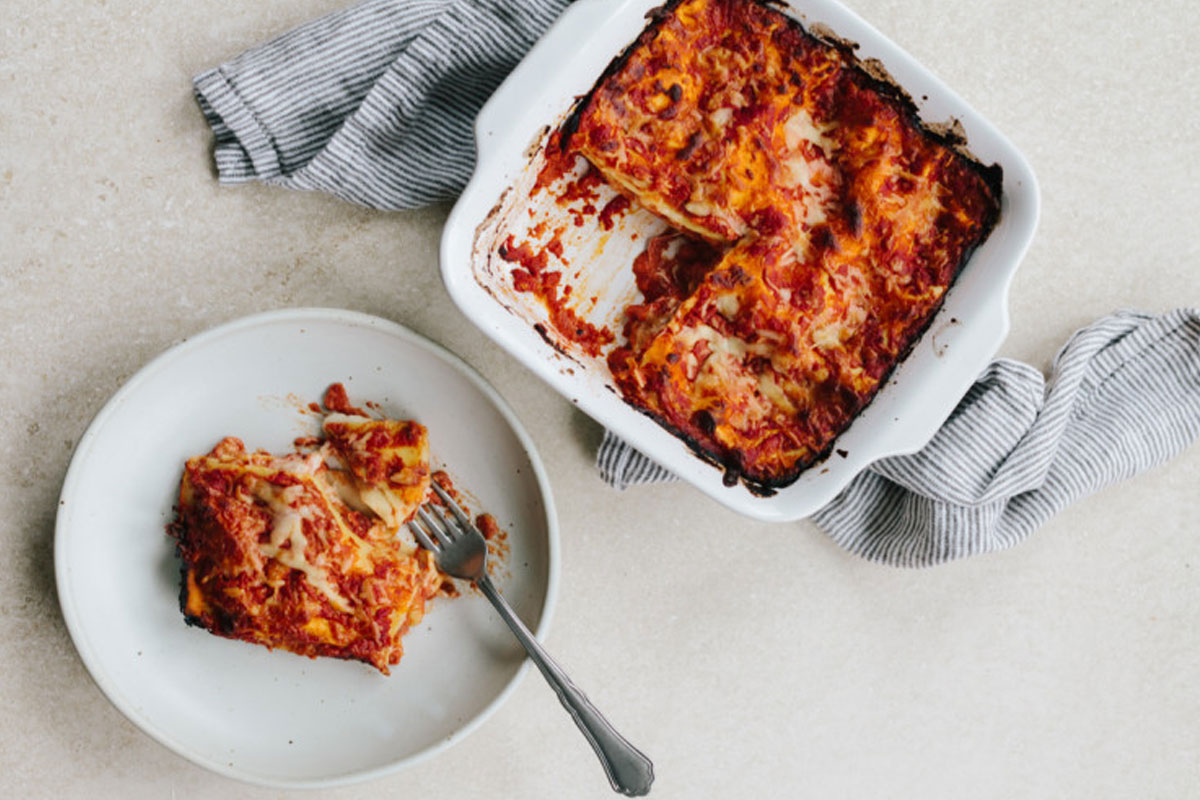 A Simplified Lasagna Recipe by Julia Turshen | Food & Drink | Rip & Tan