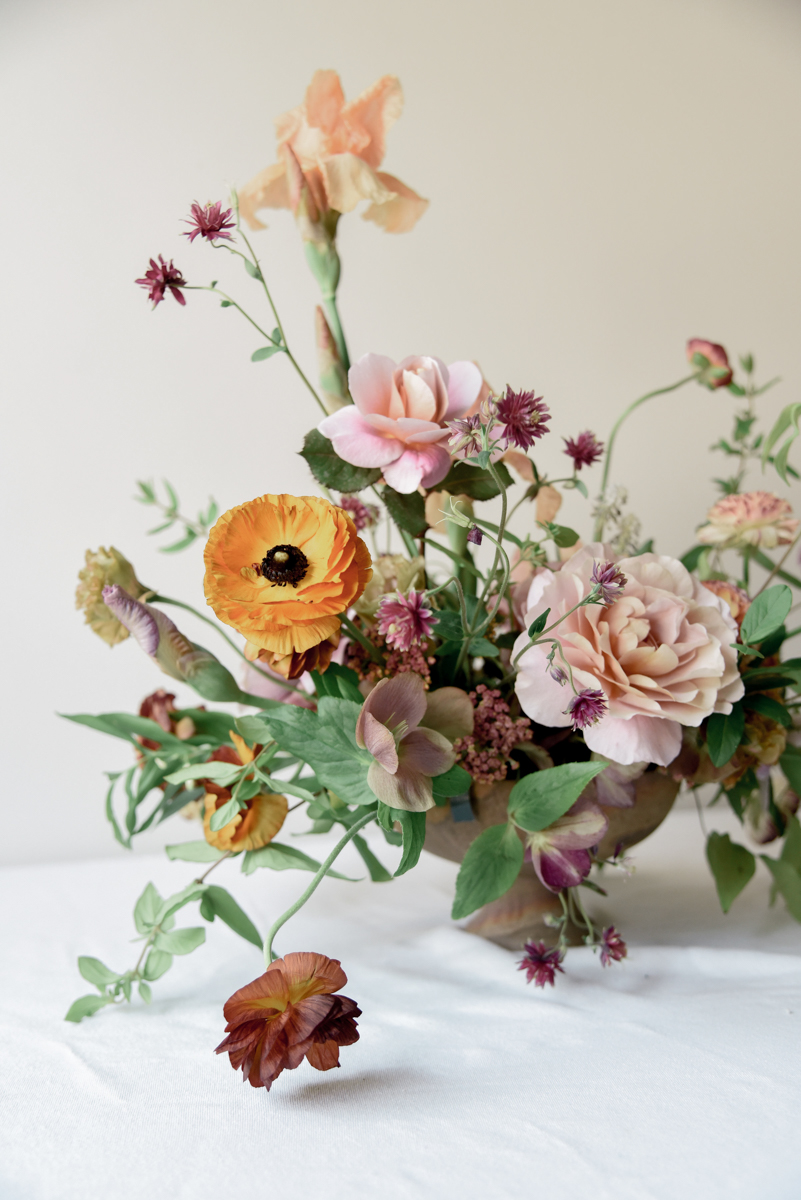 A Romantic Early Summer Arrangement by Tinge Floral | Entertaining ...