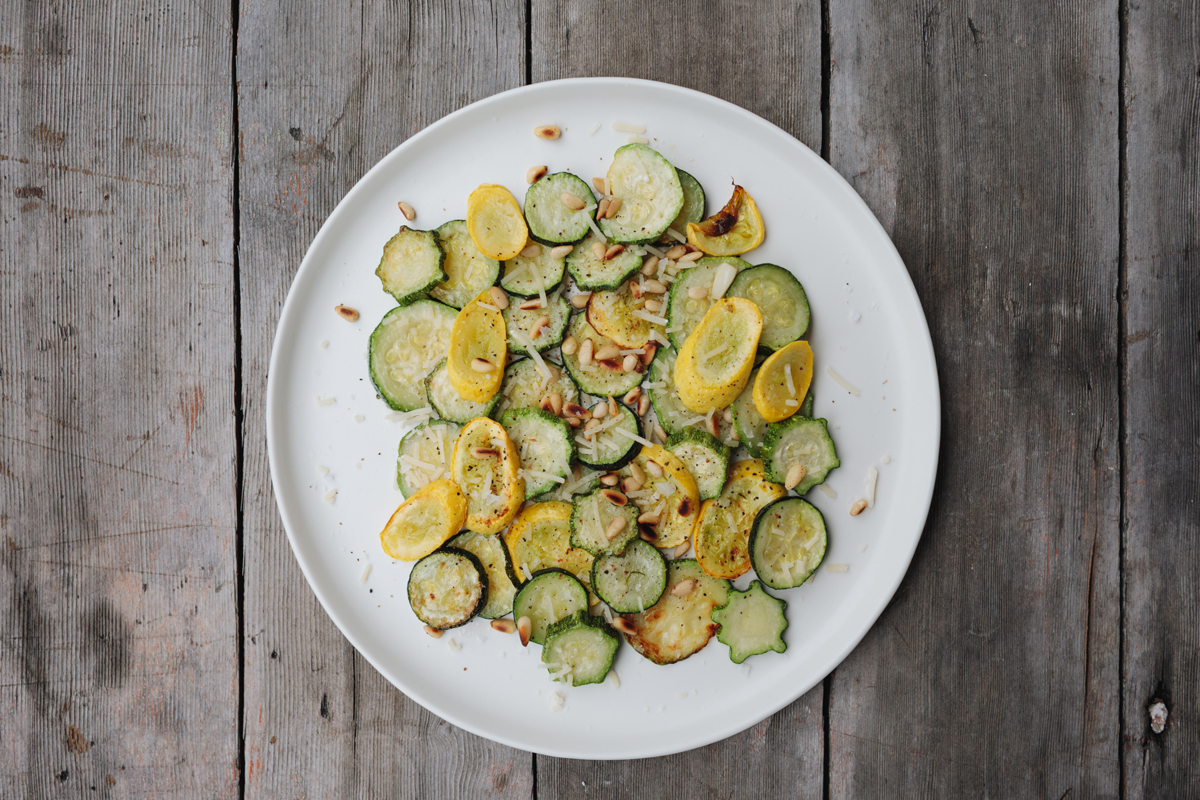 Deborah Madison’s Summer Squashes with Basil and Parmesan