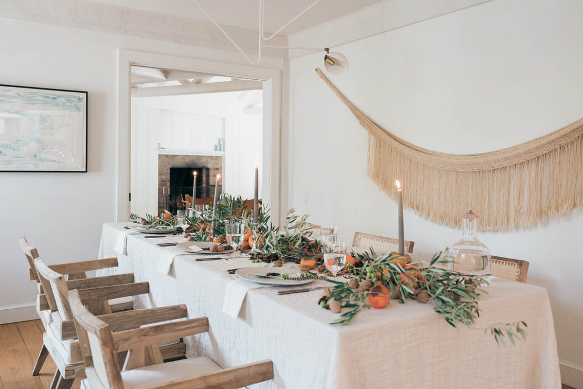 In The Veggie Kitchen Setting The Table For Thanksgiving