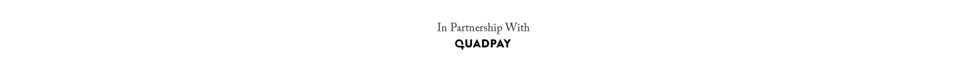 In Partnership With Quadpay-V2