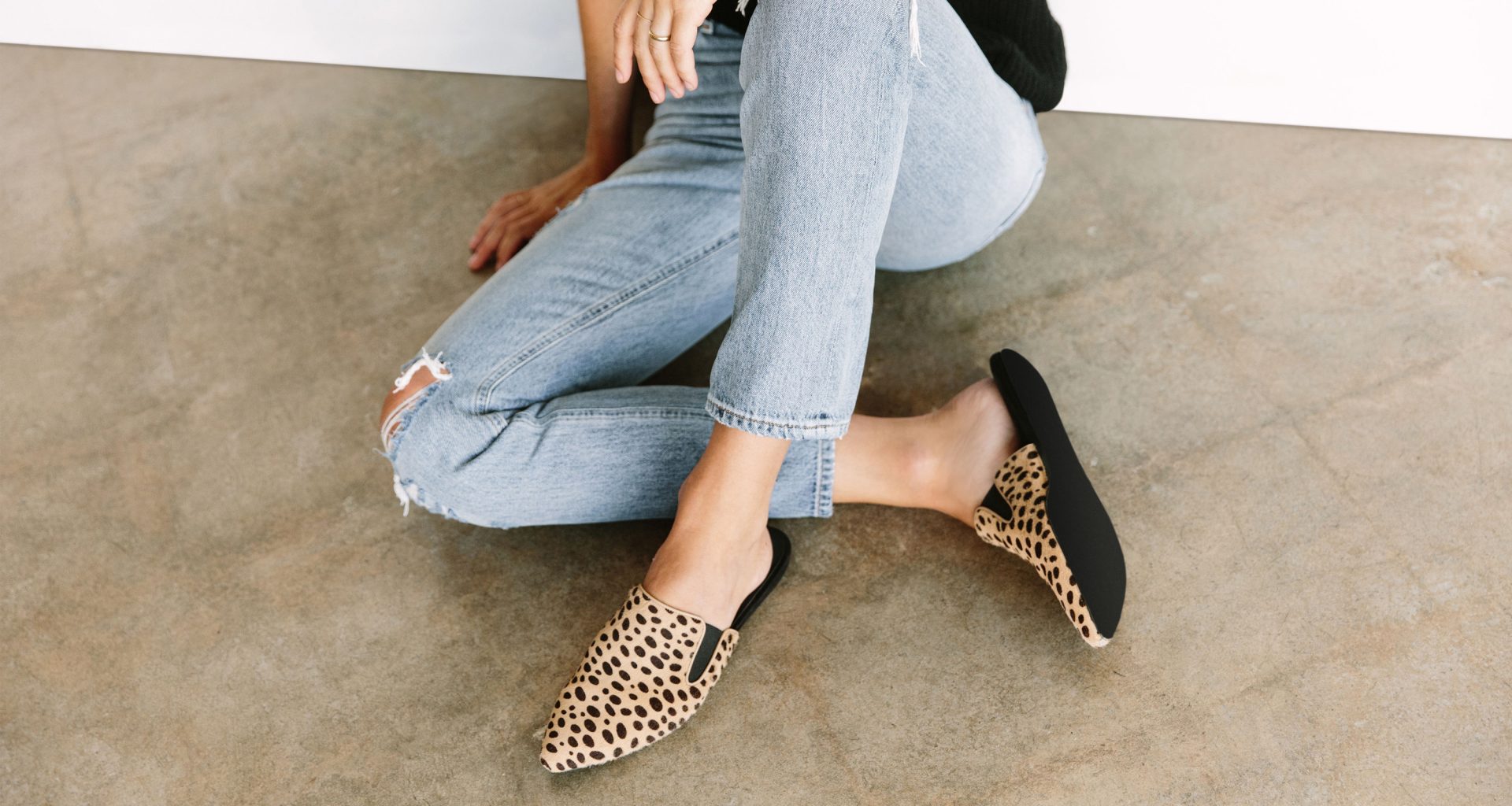 cheetah mule shoes