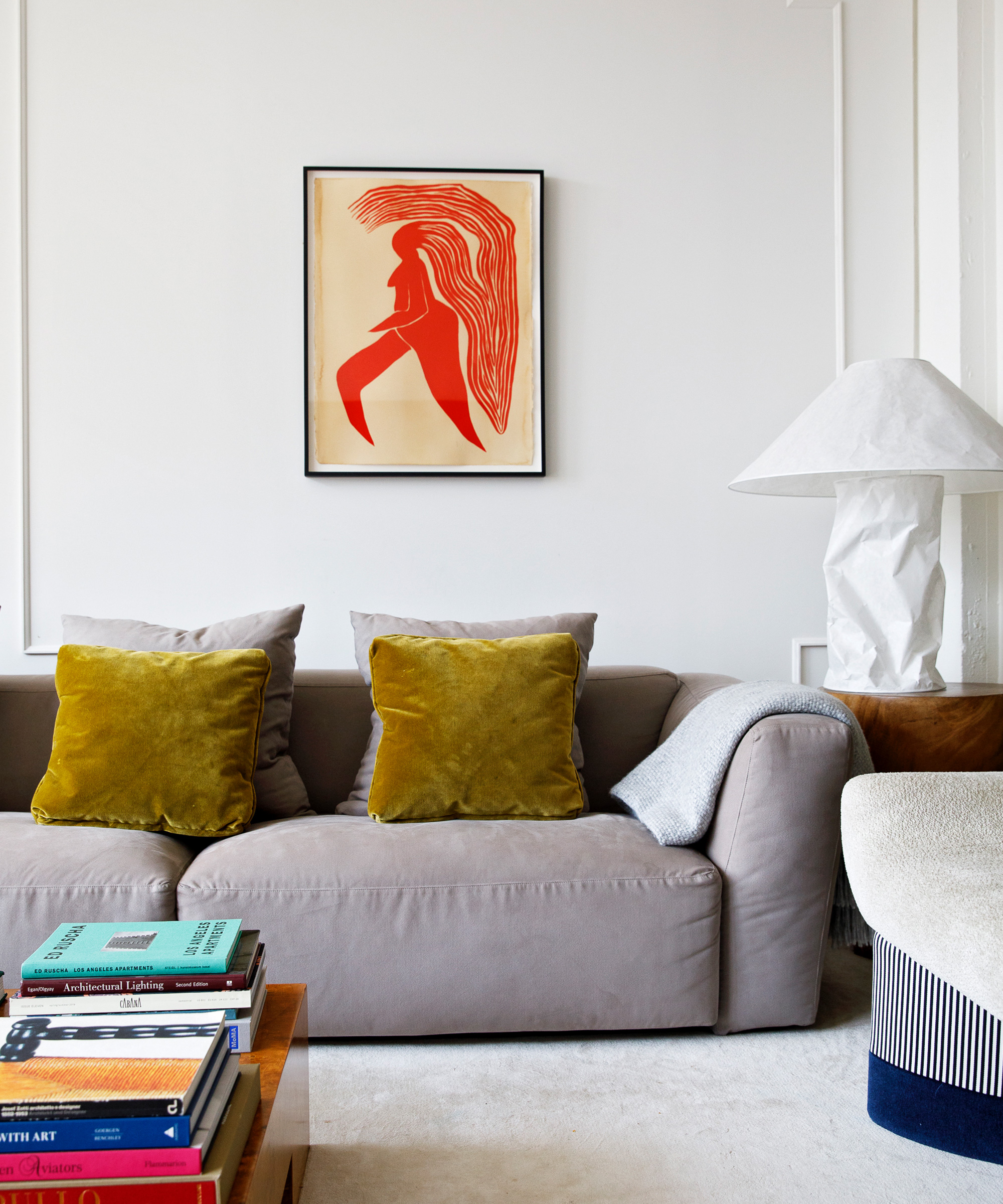 image of jane keltner de valle's living room