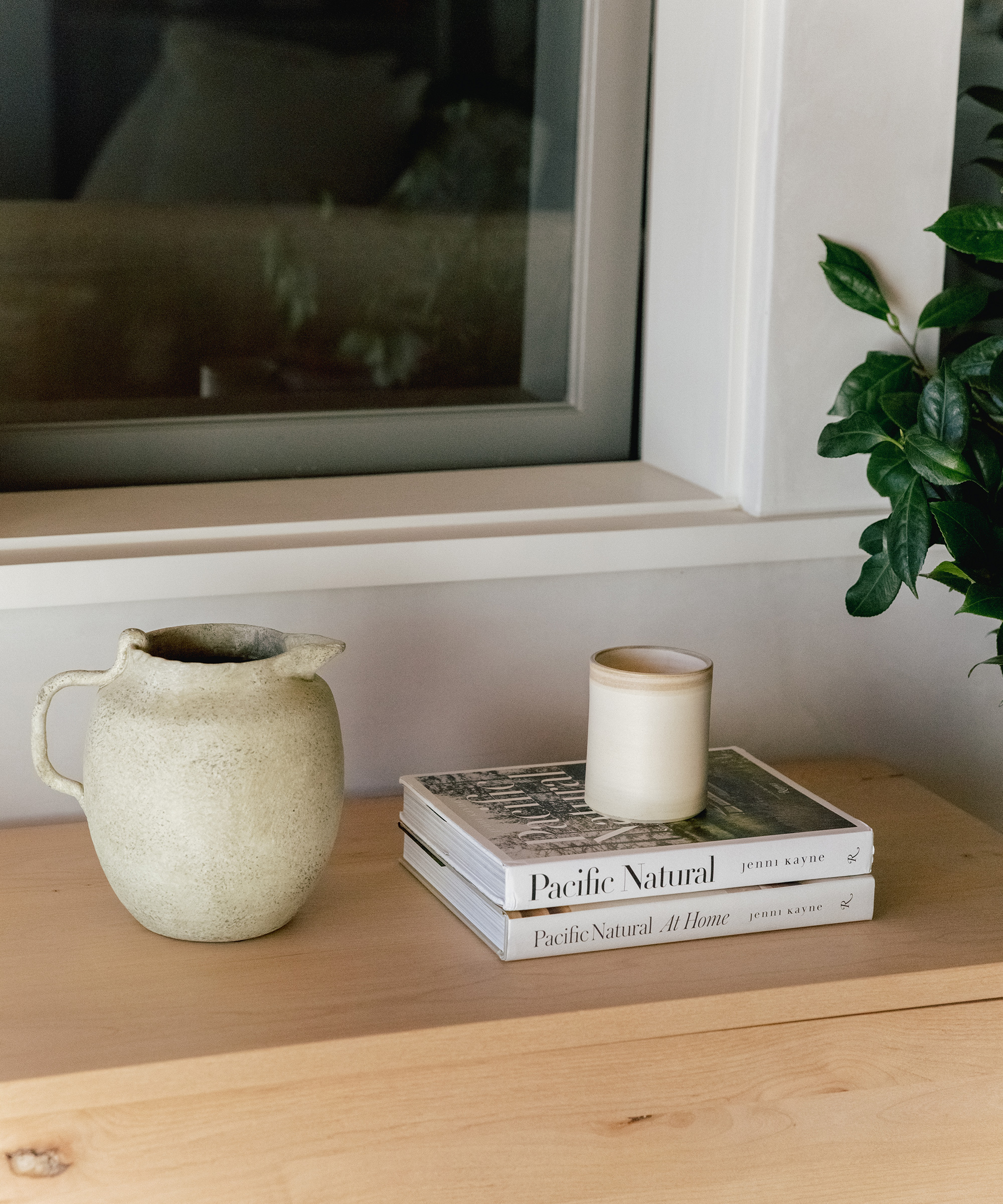 image of the jenni kayne mandeville credenza styled in a home