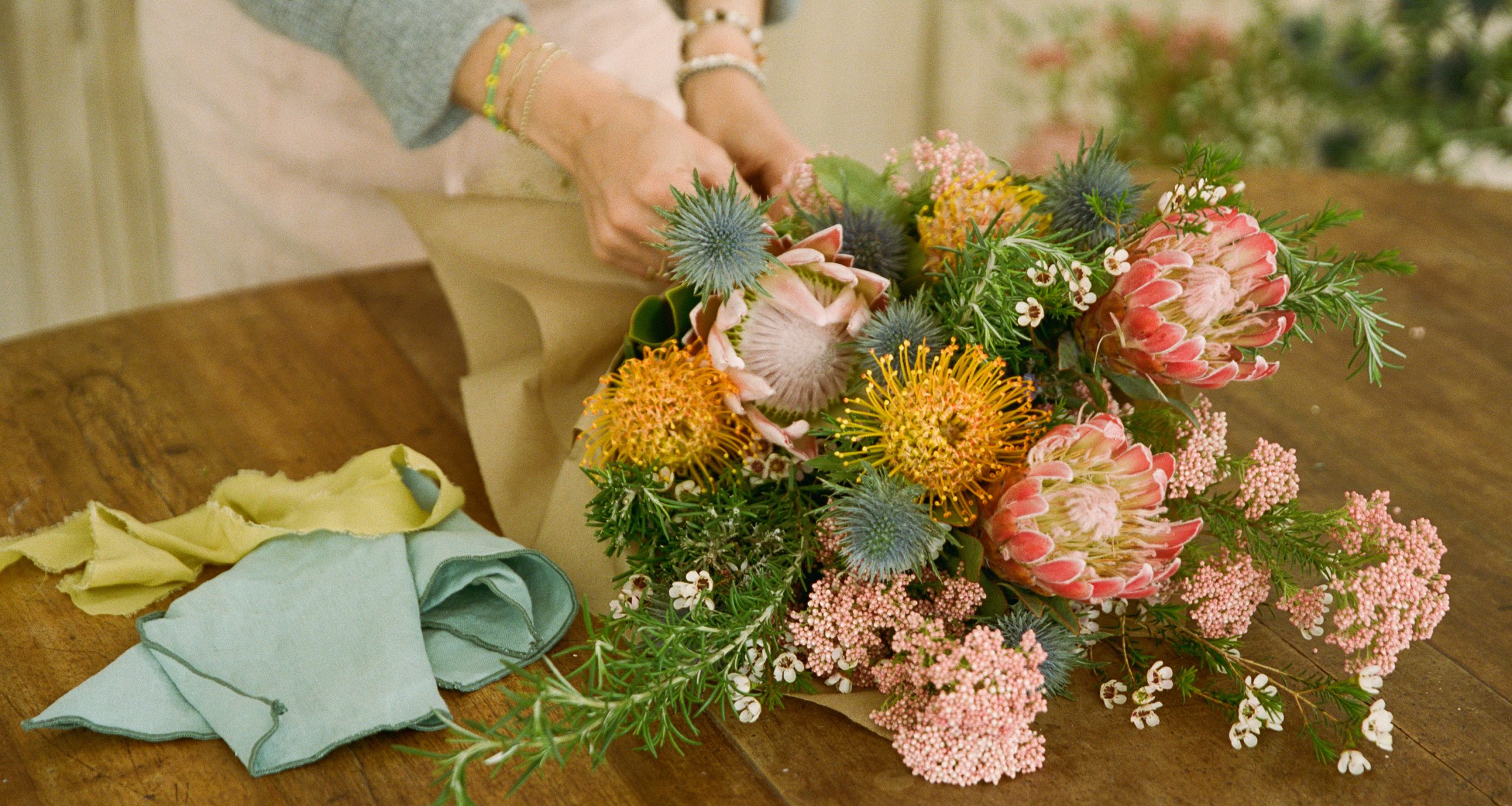 Spring Floral Arrangement Tips From Gjusta Flower Shop | Jenni Kayne