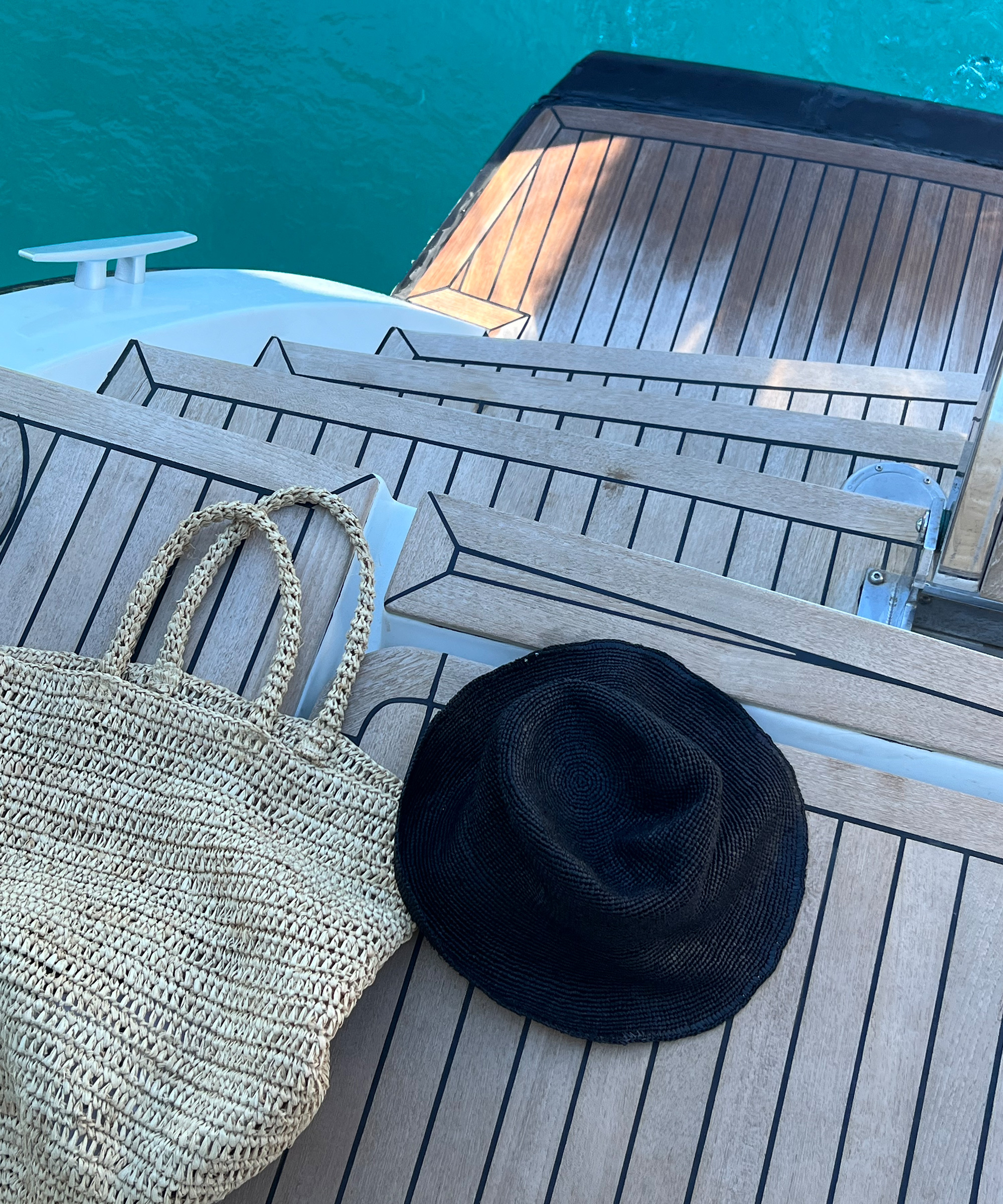 image of lauren anderson in europe wearing jenni kayne