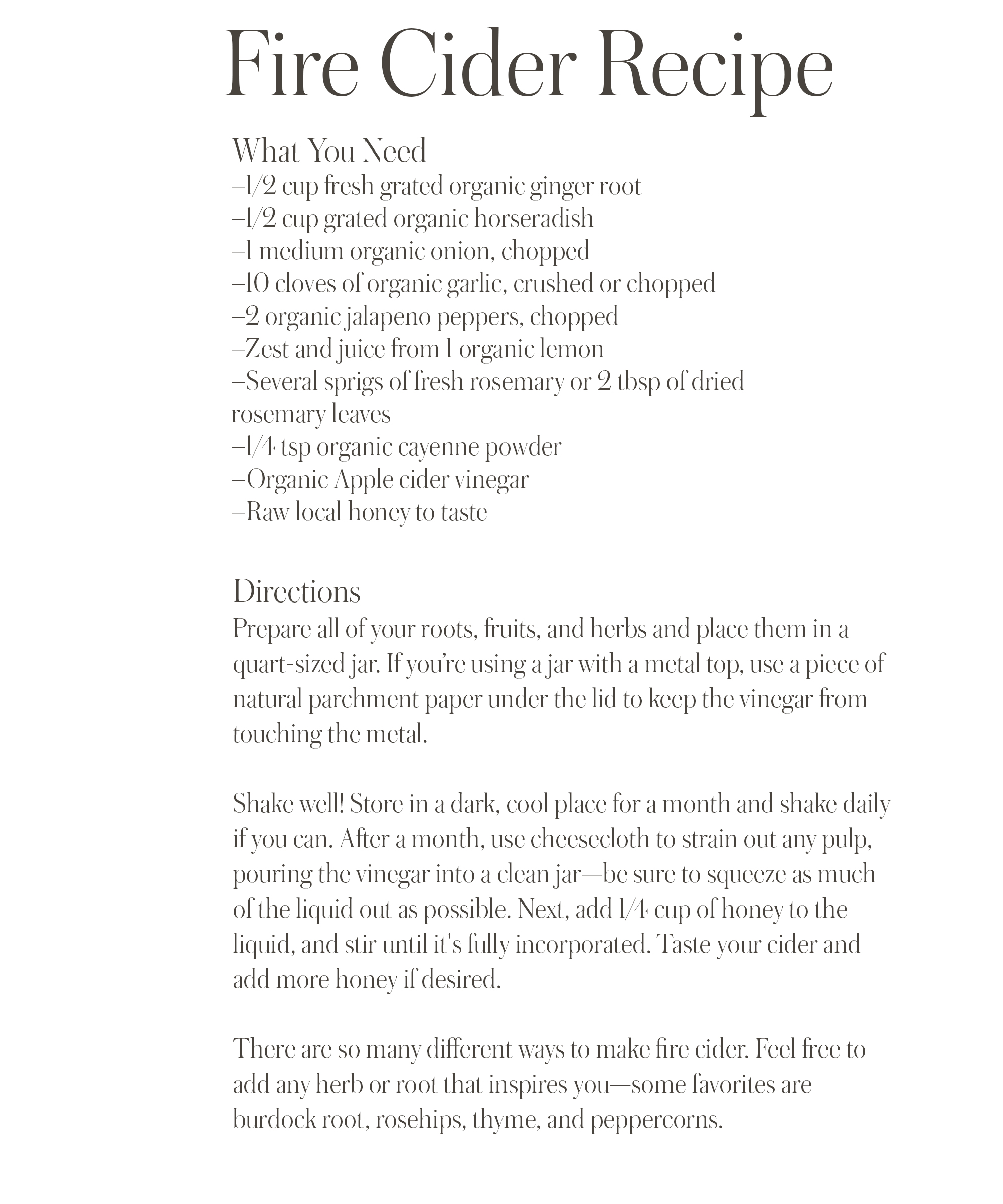 recipe