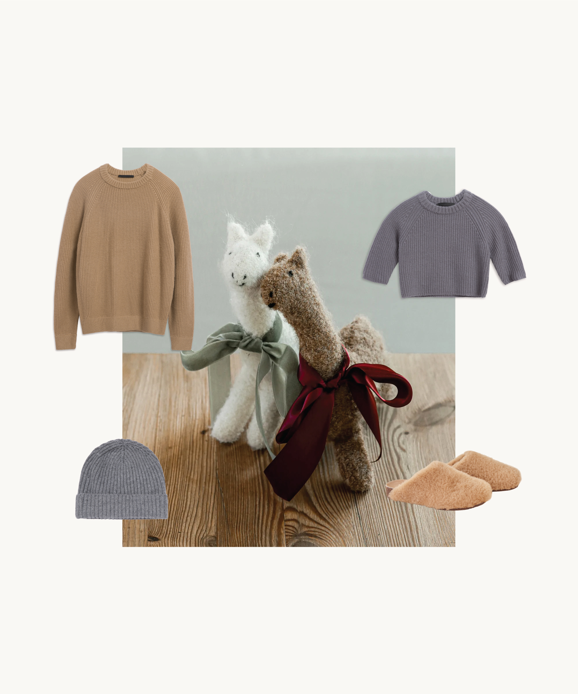 graphic of what jenni kayne is gifting for Christmas