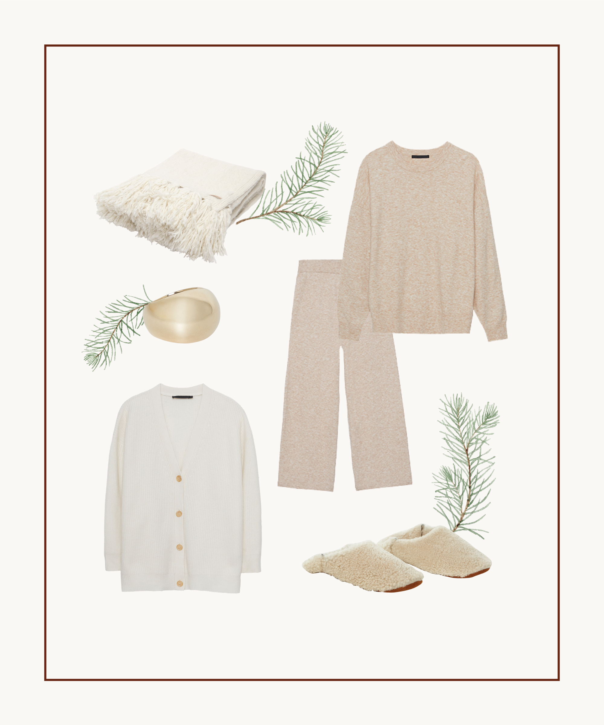 graphic of what jenni kayne is gifting for Christmas