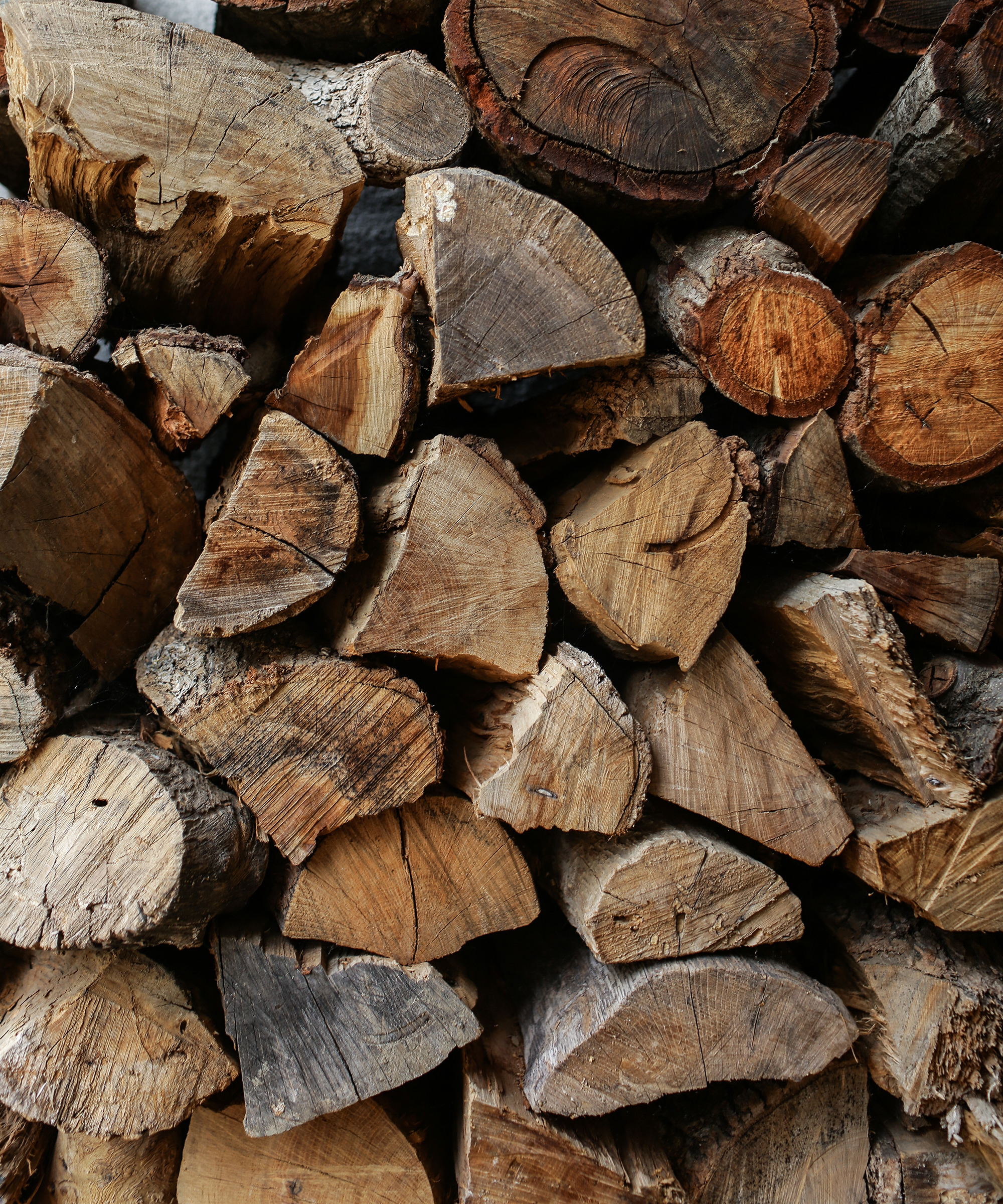 image of a stack of wood at jenni's home