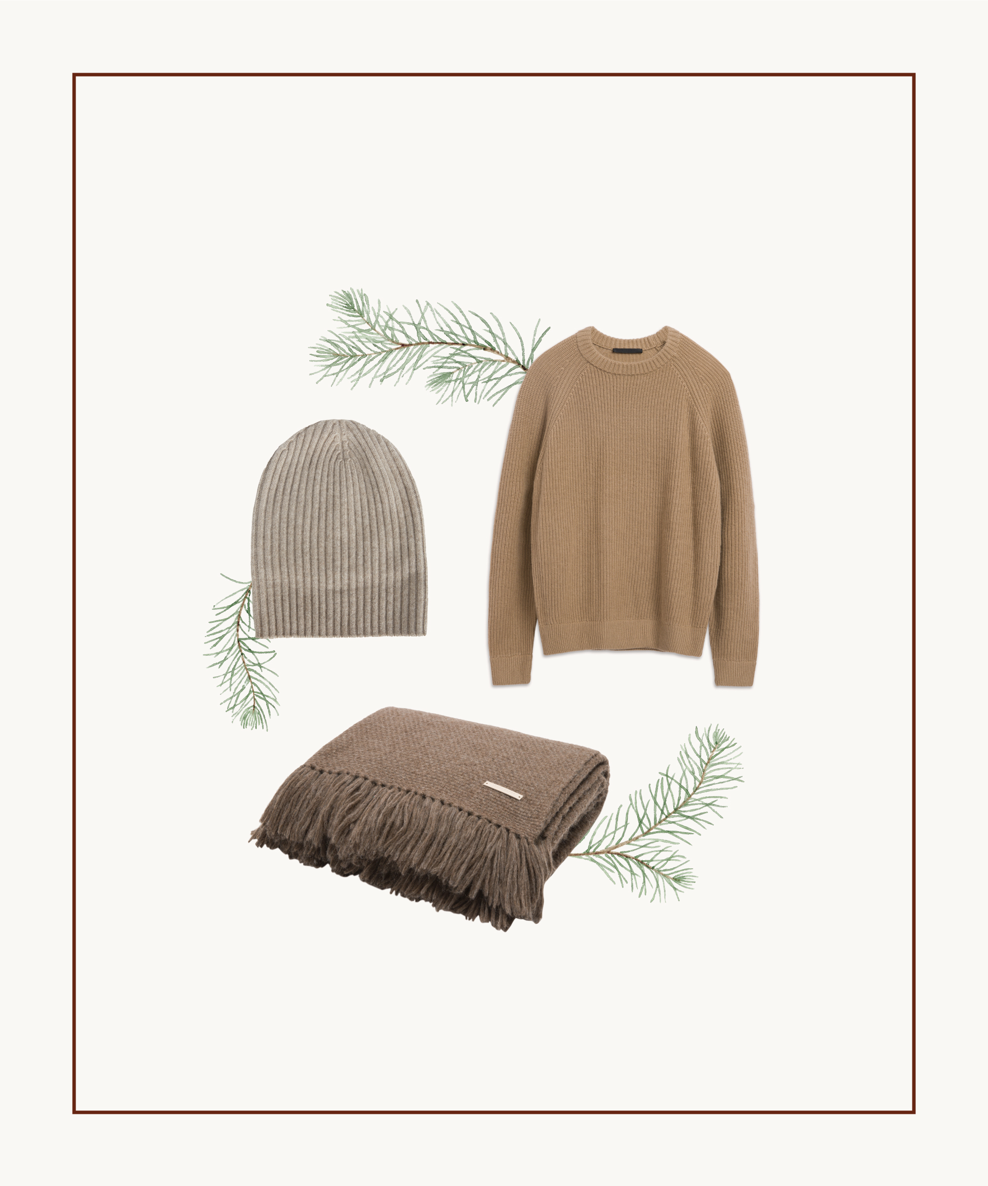 graphic of colin king's gift list