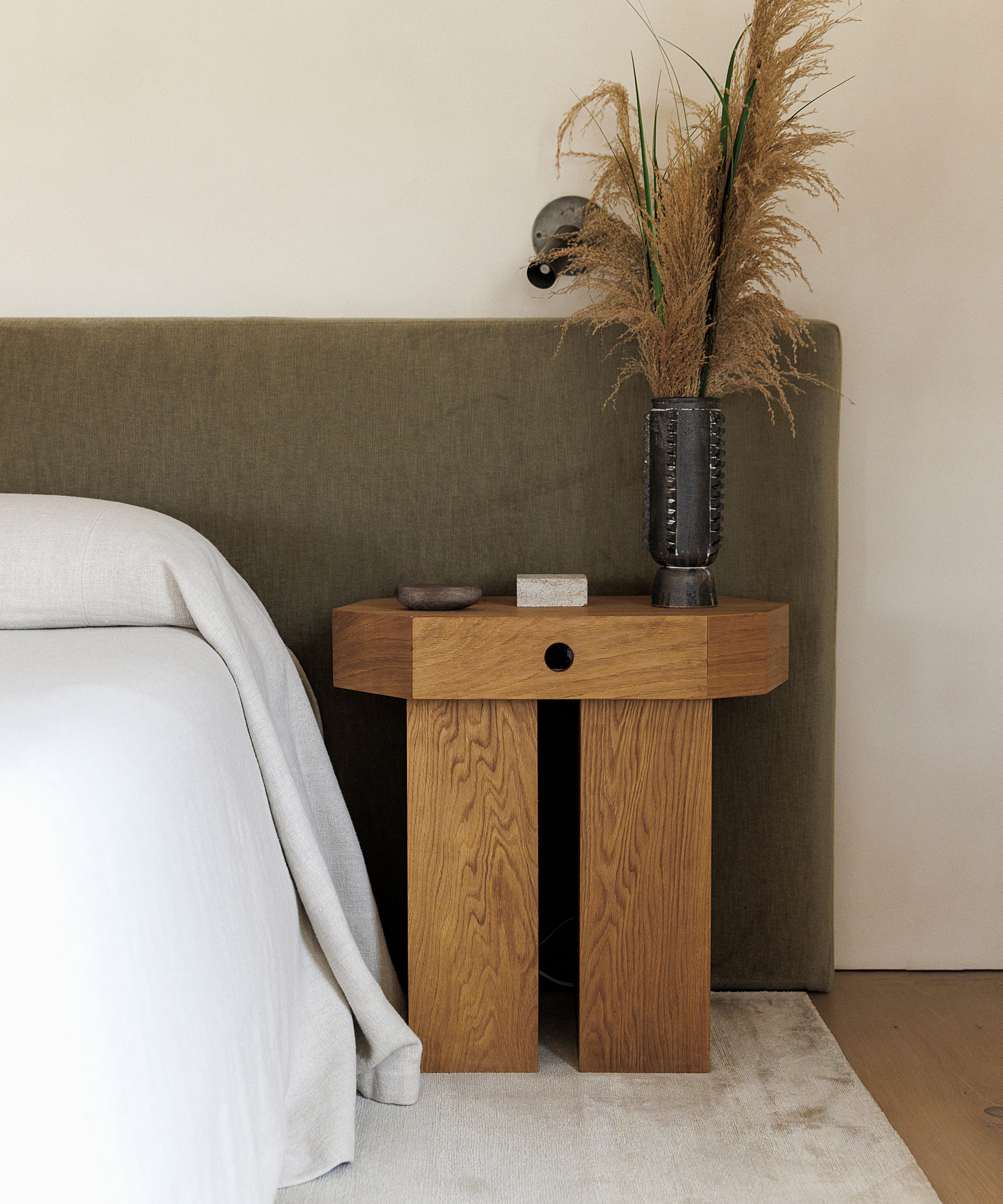 carlyle-designs-home-tour-bedroom-wood-nightstand
