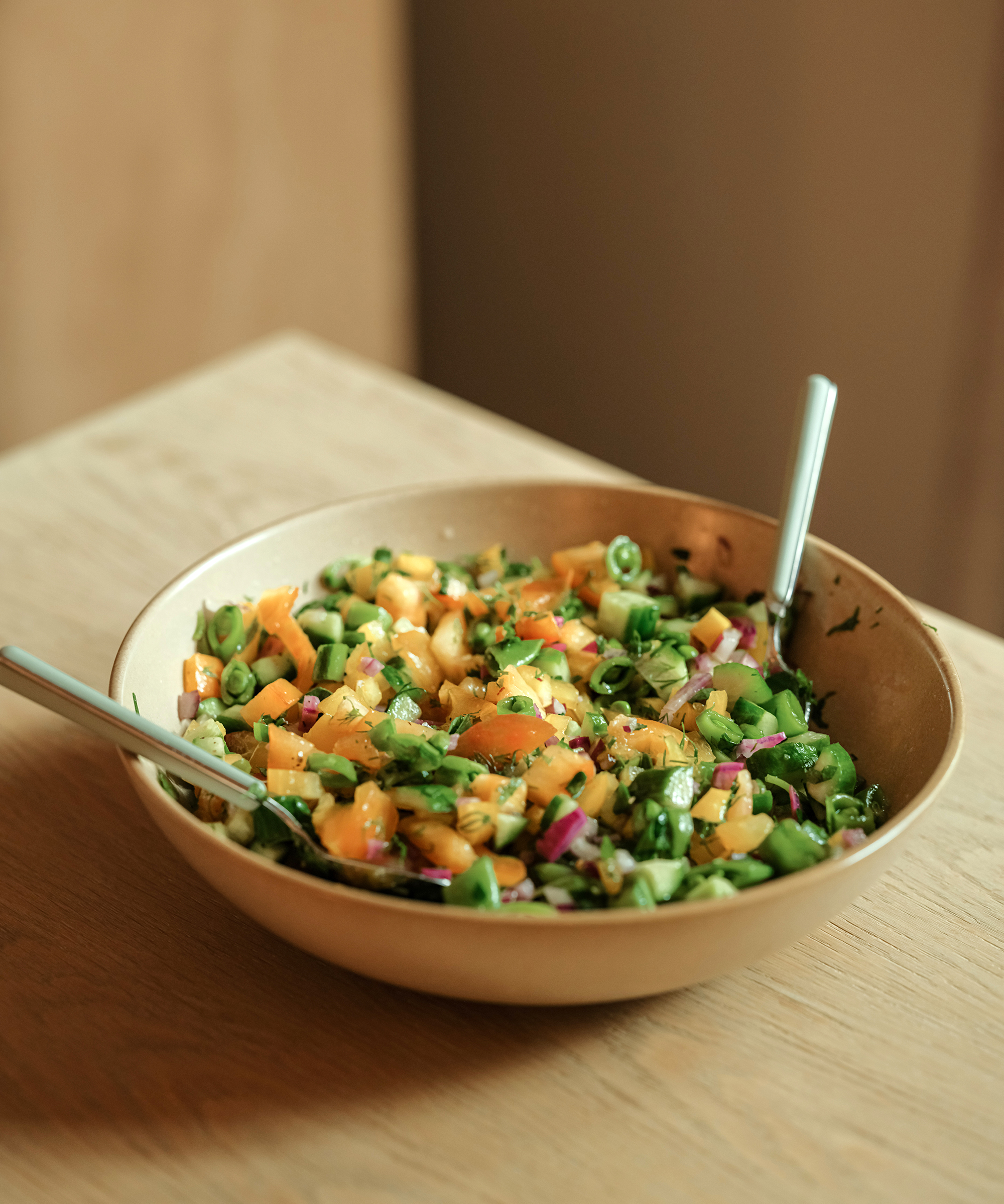 Indian summer salad recipe