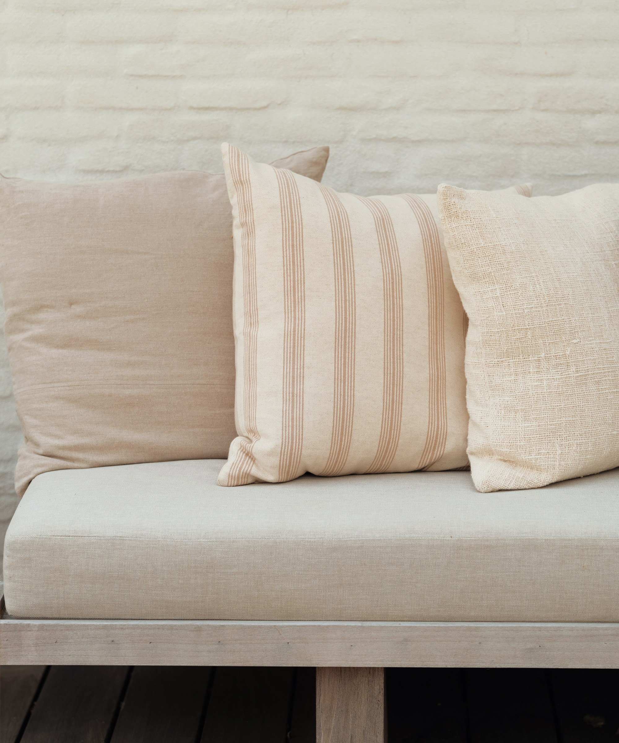 Jenni Kayne Ojai Lumbar Pillow in Tan