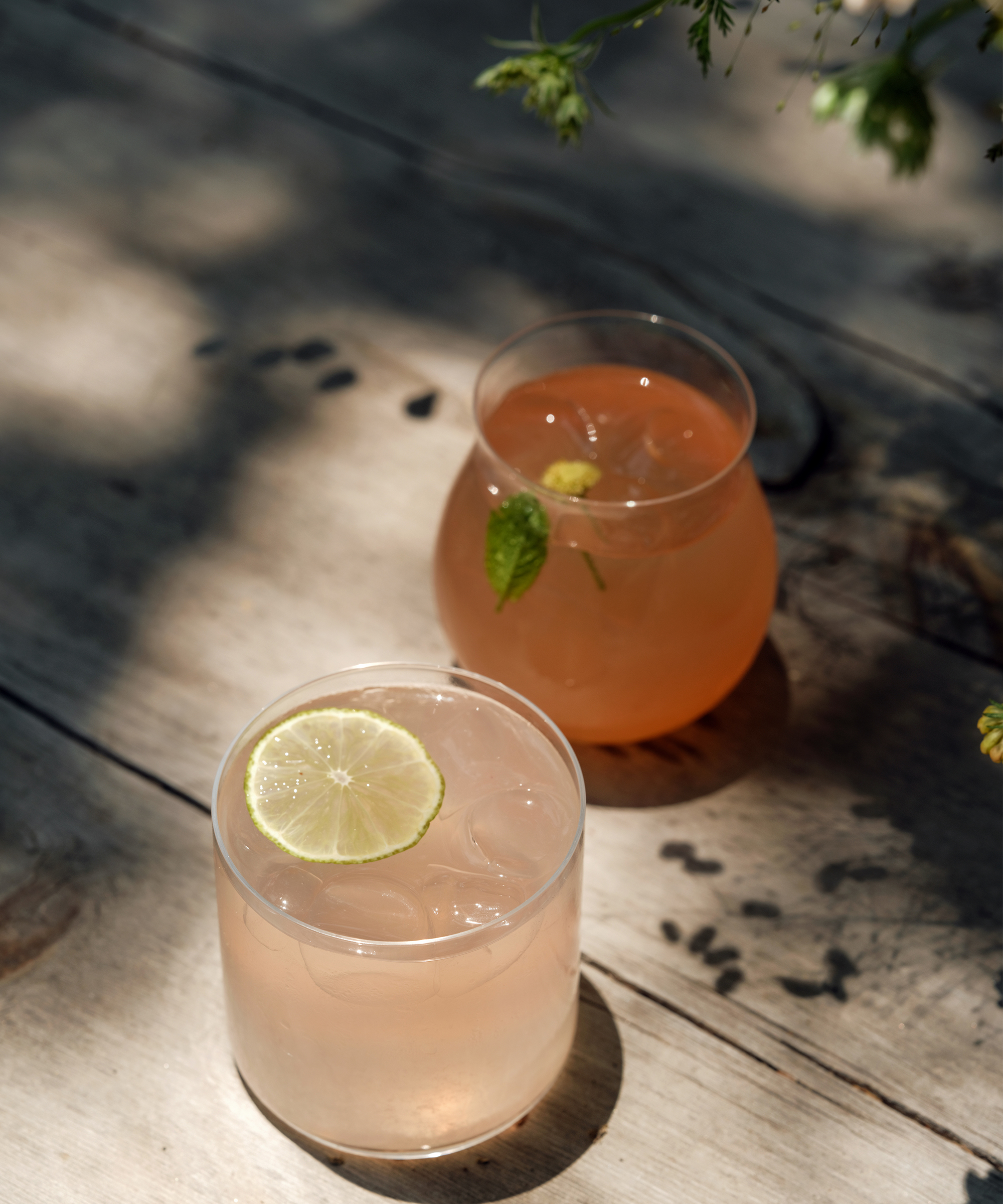 cucina-melissa-summer-cake-cocktail-double-cocktails-oak-table