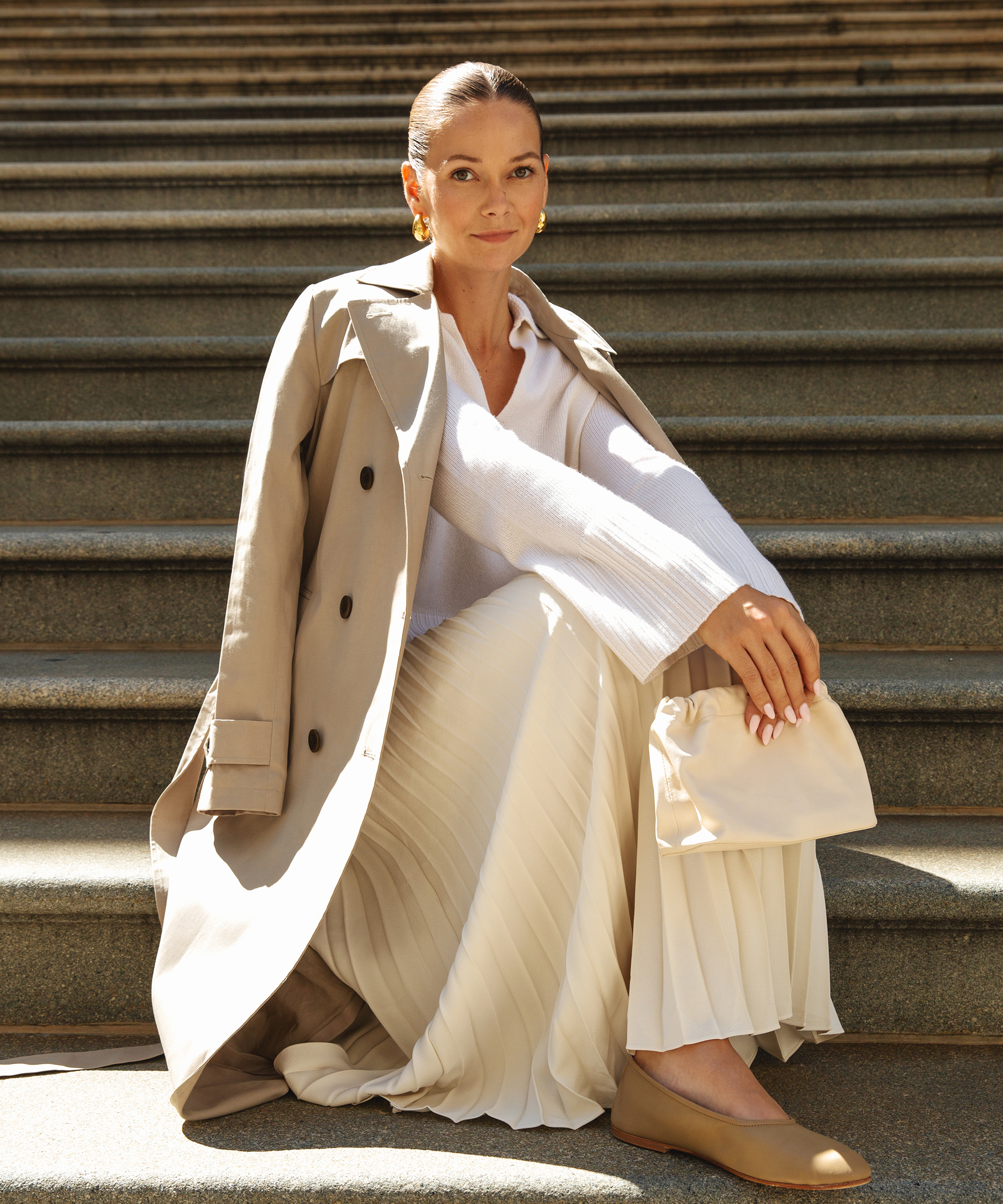 in-uniform-kristel-kalm-frances-ivory-polo-pleated-skirt-sitting