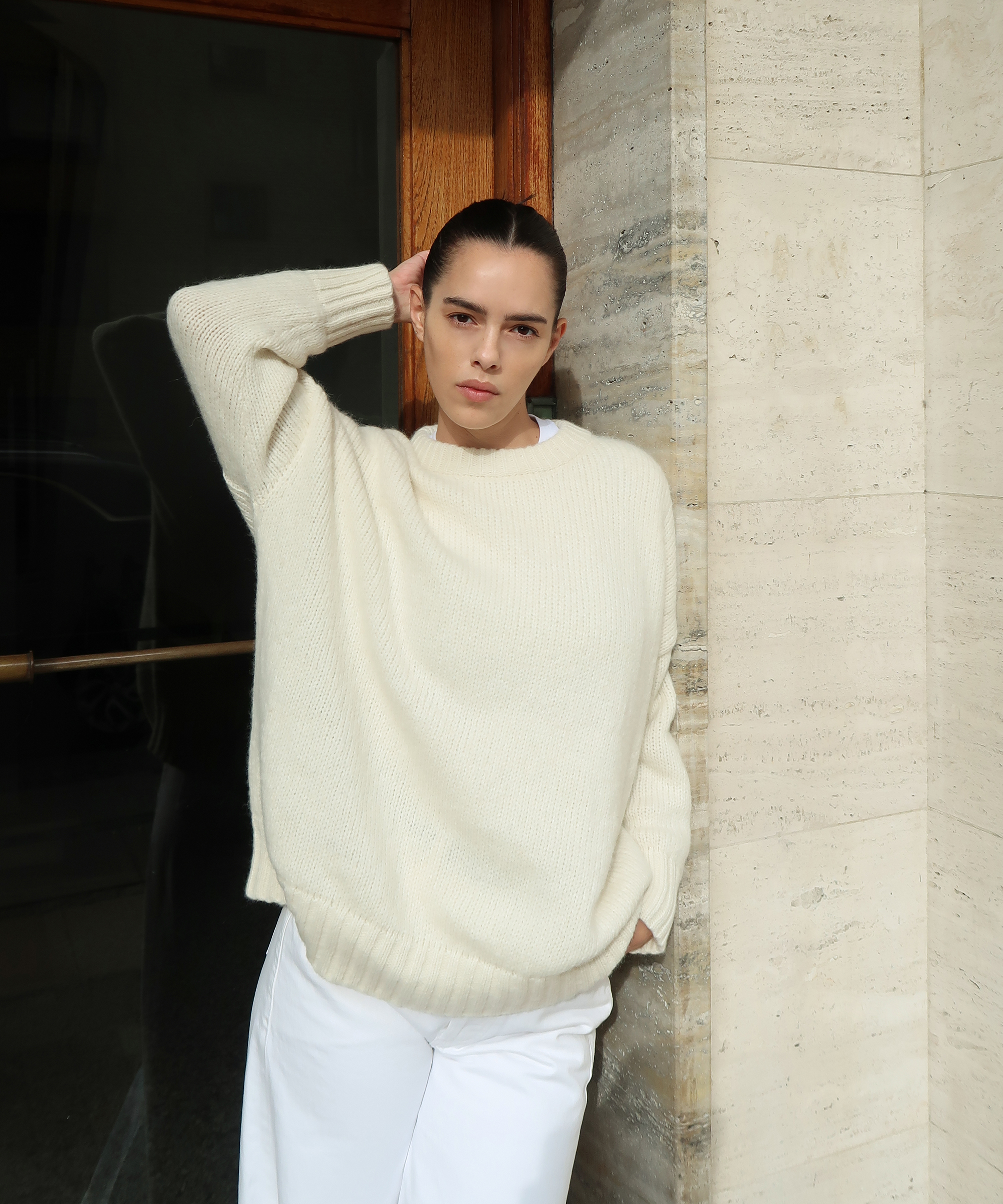 christina-stougard-in-unfirom-alpaca-cocoon-crewneck-portrait