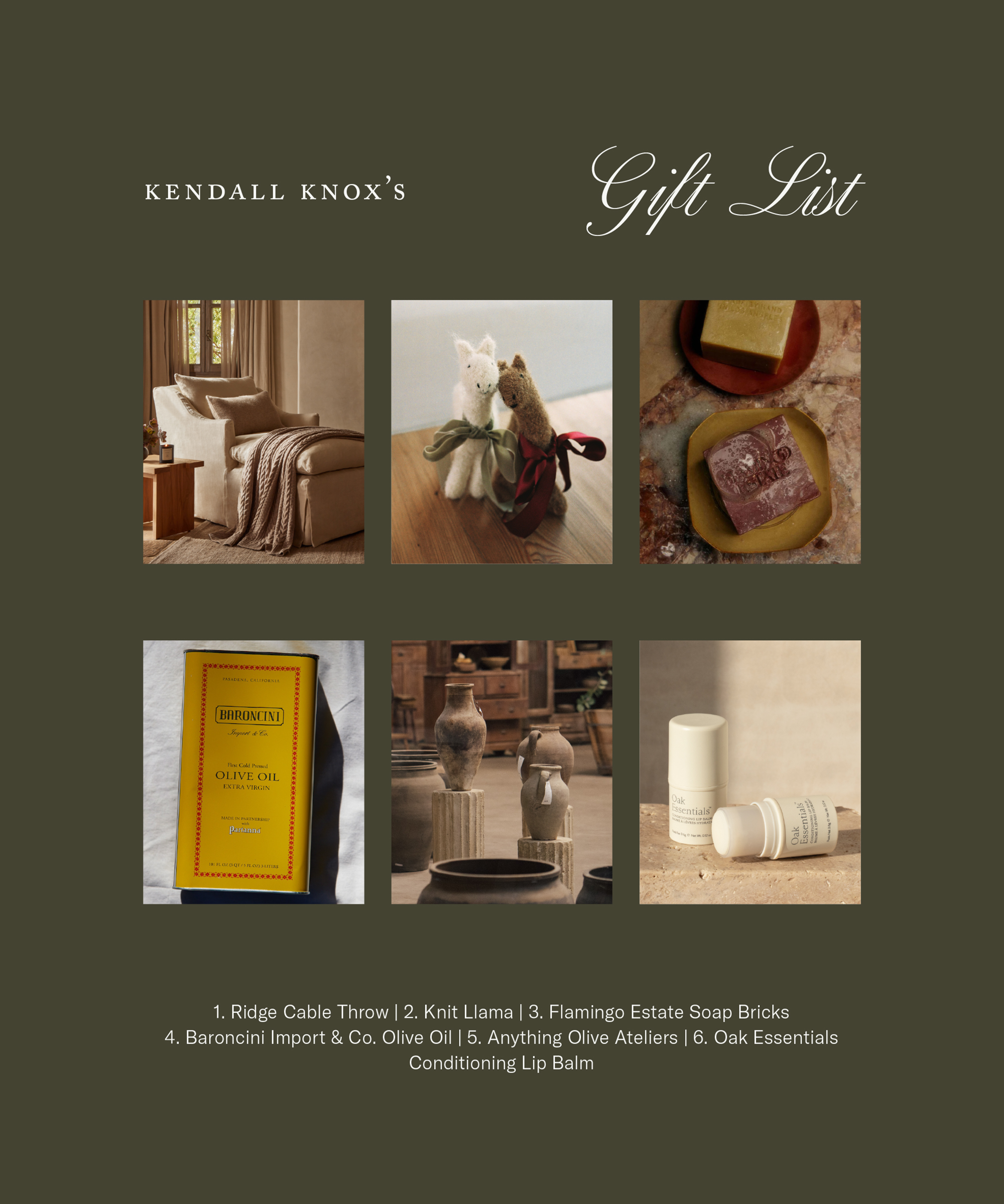 kendall-knox-gift-list-graphic-with-photos-of-gifts