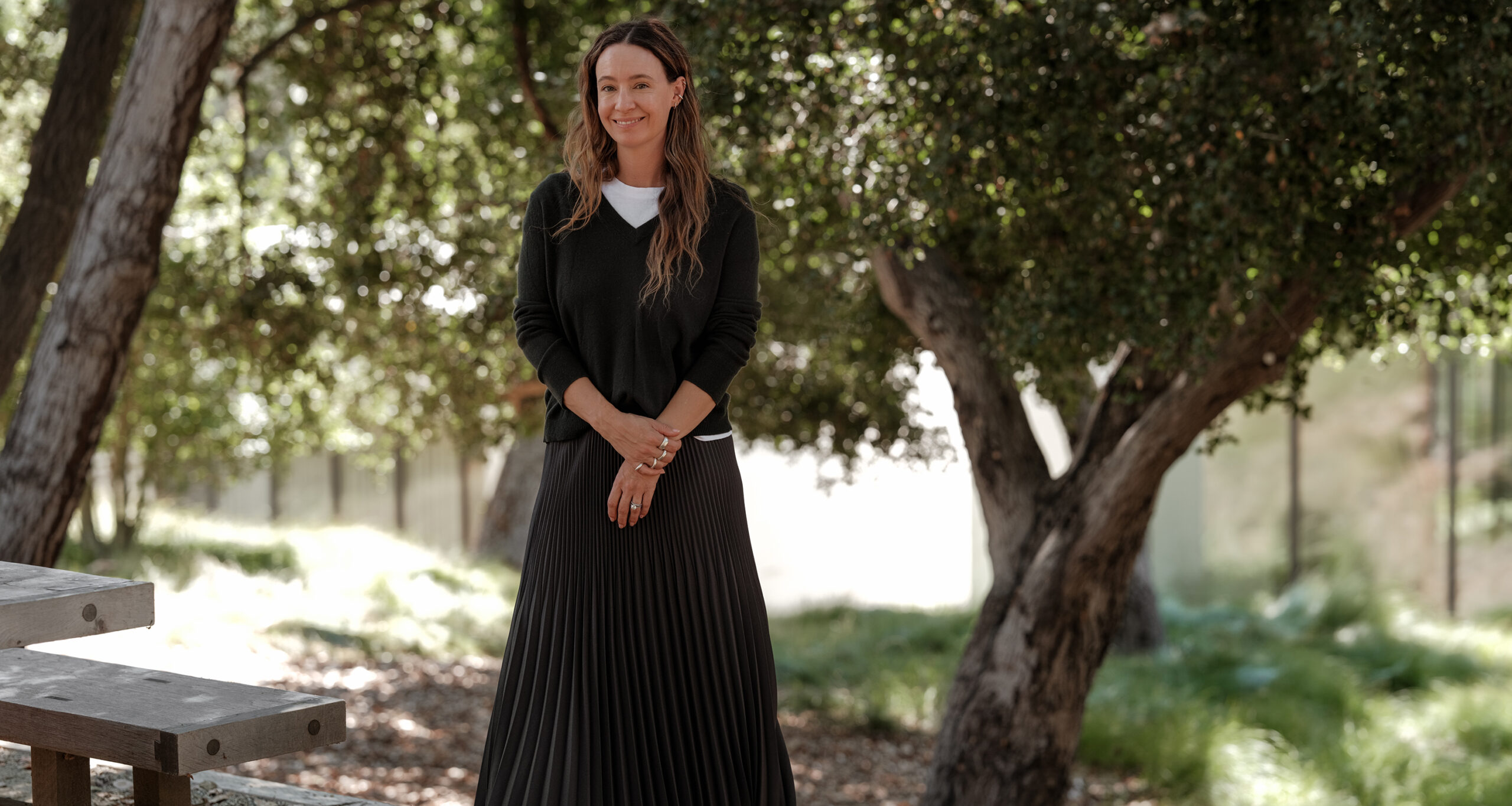 jennis-picks-october-style-story-pleated-skirt-flynn-sweater-outdoors