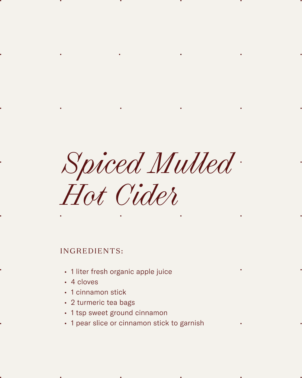 RT_Spiced Mulled Hot Cider