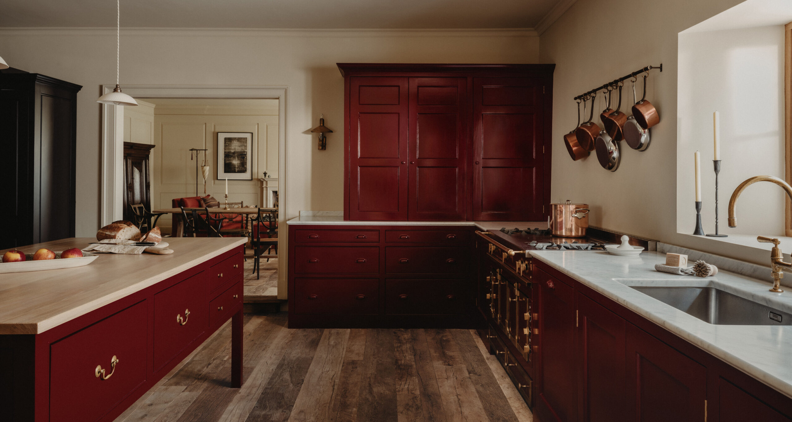 berkley-hawkes-home-tour-red-kitchen